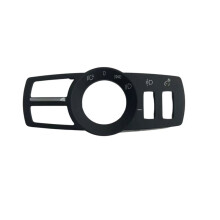 Panneau de Garniture de Couvercle Ă Double Rouleau D'Interrupteur de Phare de Voiture pour 5 7 X3 F25 X4 F26 F10 F11 F18 F01 F02 F04 5GT F07