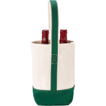 Bolsa de Vinho para Casamento 2026, Bolsas de Lona para 2 Garrafas de Vinho - Transportadora Dupla para Viagens, Restaurantes BYOB, Degustação de