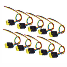10 Stück 4-Poliger 211PC042S4021 Sensorsteckverbinder für Rückfahrkamera Ladedrucksensor