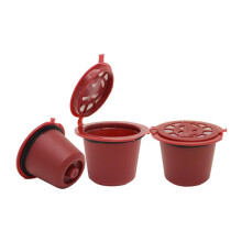 3PCS Coffee Capsule Filter for Essenza C30 Coffee Machines Replacement Coffee Filter Cups Red