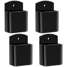 Supporto per Telecomando 4-Pack, Supporto Adesivo da Parete per Telecomando, per Accessori da Scrivania e Stoccaggio di Piccoli Oggetti