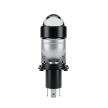 H4-LED-Scheinwerferbirnen Motorrad Heller Scheinwerfer 24W 10-80V Strahlerlampe Weiße Linse Lampe