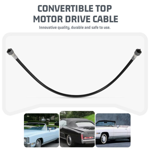 For  Eldorado & Biarritz 1971-1976 Convertible Top Motor Drive Cable Right HPDC2-CA