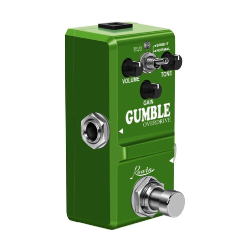 ROWIN LN315 Gumble Overdrive Gitarr Effekt Pedal för  Overdrive Pedal för  Single-Block True Bypass för Elgitarr Bas 2