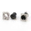 1PCS NC3FD-H 3 Pin XLR PCB Connector Socket Female Horizontal PCB Silver-Plated Contacts 3