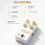 MOSKYAudio 1959 Distortion Effect Pedal för Elgitarr för  Distortion Tone Full Metal Shell 7