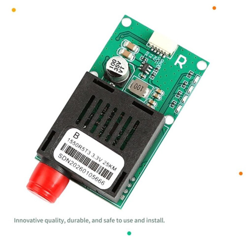 25KM TTL Optical Transceiver Module FC Interface Fiber Transceiver Optical Terminal Equipment AV/VCC/GND RX