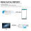 USB Temperature Data Logger 14400 Points USB Report with App 60 Days IP67 Disposable Recorder with Warning 2
