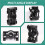 DBE000011 DBE000010 CLIP de FINITION de TOIT NOIR pour   2002-2012 2