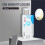 USB Temperature Data Logger 14400 Points USB Report with App 60 Days IP67 Disposable Recorder with Warning 4
