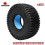 RED SPIDER Pneu de Borracha com Roda de 1,9 Polegadas para Carrinho RC Crawler 1/8 1/10 para Axial SCX10 Wraith RR10 Capra para  TRX4 6