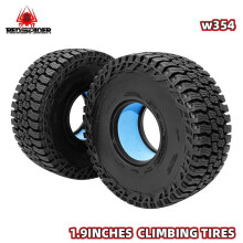 RED SPIDER 1.9 Inch Rubber Tire Wheel Tyre for 1/8 1/10 RC Crawler Car Axial SCX10 Wraith RR10 Capra for TRX4