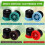 16 Pcs Variable Arc Nozzle Radius Replacement - Sprinkler Heads for Rainbird Hunter  - Sprinklers 2
