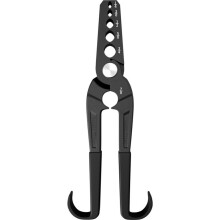 6-in-1 Koperbuis Reparatietang 1/4 Tot 7/8" Koolstofstaal Handmatig Vervormingsgereedschap voor HVAC Airconditioning Onderhoud