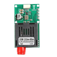80KM TTL-Optischer Transceiver-Modul FC-Schnittstelle Faser-Transceiver Optisches Terminalgerät AV/VCC/GND TX