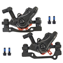 DB-180 Mechanical Disc Brake Caliper Set-Cable-Actuated Disc Brake Calipers for Mountain Bikes (Front & Rear)