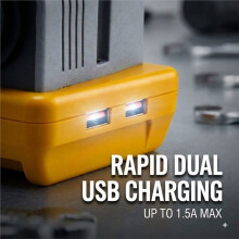 Waterproof Tent-Style Panel Power Socket for 18V Lithium Batteries Cigarette Lighter Modification