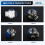 8Pcs TMR Electromagnetic Hall Effect Joystick JS13 Pro+ TMR Electromagnetic Joystick for PS5 Controller 7