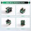 10PCS Dual Op Amp to Single Op Amp Adapter Board 6