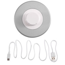 Dock de Carregamento Sem Fio Portátil para Gen 4 Carregador Rápido com Indicador LED Estojo de Carregador de Anel Inteligente Recarregável