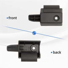 Left and Right Car Mounting Bracket Kit (Includes Screws, OE No. 7701479153) for Clio III 2007+