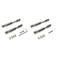Metal CVD Driveshaft with 3mm-4mm Shaft Sleeve for MN78/MN-78/MN82/LC79 1/12 RC Car Upgrade Parts