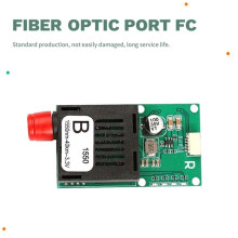 40KM TTL-Optischer Transceiver-Modul FC-Schnittstelle Glasfaser-Transceiver Optisches Terminalgerät AV/VCC/GND RX