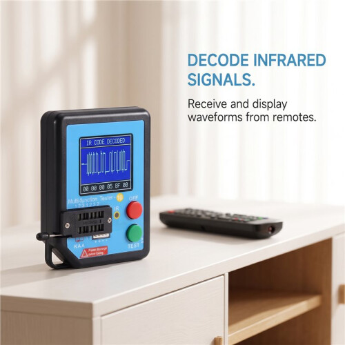 For -MF10 128x160TFT Transistor Tester Capacitor/Inductor/Resistor/Diode/Zener/SMD Test for  Meter 2