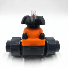 Pipe ID 32mm UPVC 1" DN20 Diaphragm Valve Manual Wheel EPDM Union Type