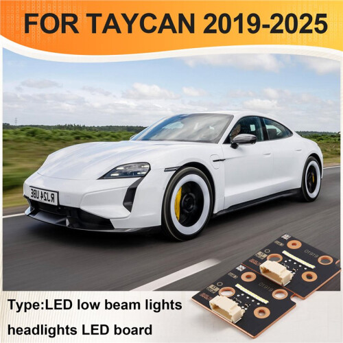 LED Headlight Module for  Taycan 2019-2025 LowBeam LED Board Chip Assembly Angel Eyes Beamer 2