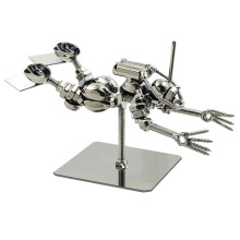 Taucher-Dekorationsstatue Schnorchelnder Mann Aquanaut Eisenkunststatue Metallskulptur für Schwebende Tauchliebhaber Bar-Club-Dekoration