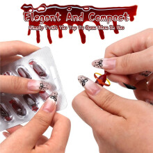30 Cápsulas de Sangre Falsa: Cápsulas de Vampiro para Halloween, el Día de los Inocentes y Fiestas de Cosplay