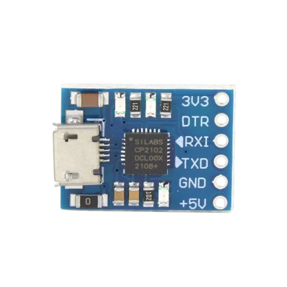 Uart Programmer 2PCs CP2102 USB to TTL Serial Module UART STC Downloader Adapter for ...