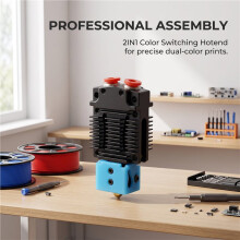 Parte Della Stampante 3D 2-In-1 Hotend Intercambiabile 0,4 mm Modulo Ugello Riscaldato NV6 Dissipatore di Calore Completamente Cavo