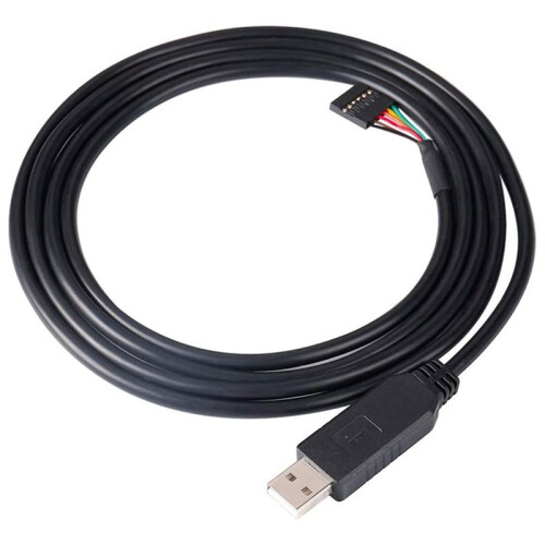 USB to TTL Serial 5V Adapter Cable TTL232 6 Pin Female Socket Header Download Debug Cable Adapter Module for  6ft 2