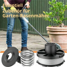 4 Bobines de Rechange + 1 Housse de Coupe-Bordures + 1 Ressort pour DUR181 DUR141 DUR180Z DUR181Z 196146-9 195858-1