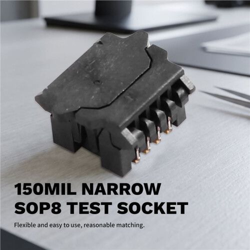 150Mil Narrow SOP8 Test Socket SOIC8 Memory Flash IC Chip BIOS Slot SPI Socket