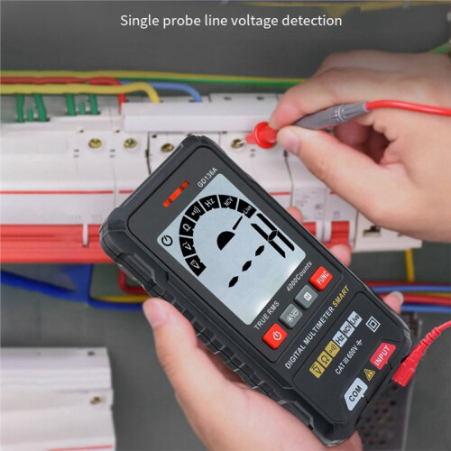 GD136A Digital Multimeter Strömdetektor True RMS NCV AC Voltmeter Auto Range DMM Multi-Meter Voltage Tester 2