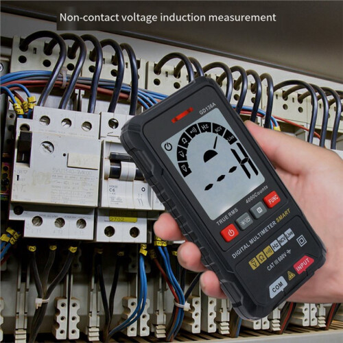 GD136A Digital Multimeter Current Detector True RMS NCV AC Voltmeter Auto Range DMM Multi-Meter Voltage Tester 1