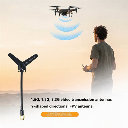 1.5G FPV Antenna High Gain 3.0dBi Y-Type Directional 50W Long Range Transmission Patch Antenna for Drones Quadcopters 2