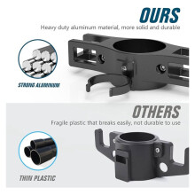 RV Trekhaakorganisator met 7-Weg Aanhangerhouder Stekkerafdekking Trailerkettingorganizer Traileraccessoires
