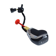 Pommeau de Levier de Vitesse Automatique 22G713203A pour T- 2020-2025, Pommeau de Levier de Vitesse Électronique Chromé avec Voyant Rouge
