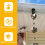 Rain Chain Gutter Adapter Rain Chain Adapter with Bolt Rain Chain Installation for Rain Chain Outside Gutters Downspout 7