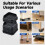 4 Pack Stackable Treadmill Incline Riser Blocks, Walking Pad Incline Risers for Gym and Home 2