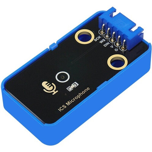 Módulo de Microfone Digital ICS - Blocos Eletrônicos DIY ICS-43432 - Módulo de Microfone Omnidirecional para Programação para