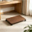 Small Printer Stand,Portable Under Desk Printer Stand Bracket,Printer Shelf with Locking Casters,for Small Spaces Home 4