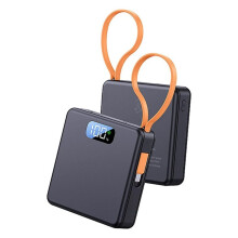 22.5W DIY Power Bank Charger Shell , 3x21700 Battery Charging Case with Cable Solderless Power Supply Housing A