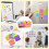 24 Pack Sticky Notes, 3 X 3 Strong Adhesive Self-Stick Note Pads,2X Super Sticky Self-Stick Note Pads for Offices Class 6