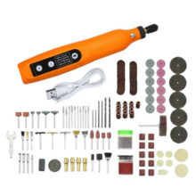 Geevorks Cordless Rotary Tool - 5-Speed USB Grinder for Polishing, Sanding & Engraving - Handheld Drill for Metal