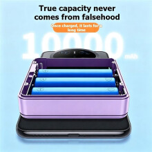 22.5W DIY Power Bank Charger Shell , 3x18650 Battery Box with Cable Solderless Power Supply Housing Black